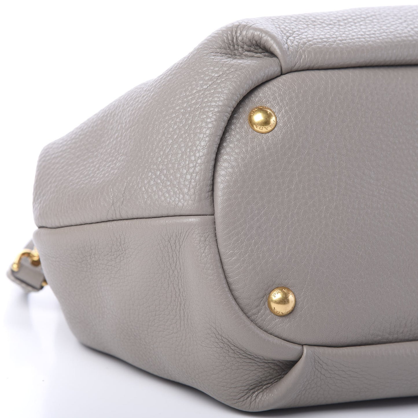 Vitello Daino Shoulder Bag Argilla