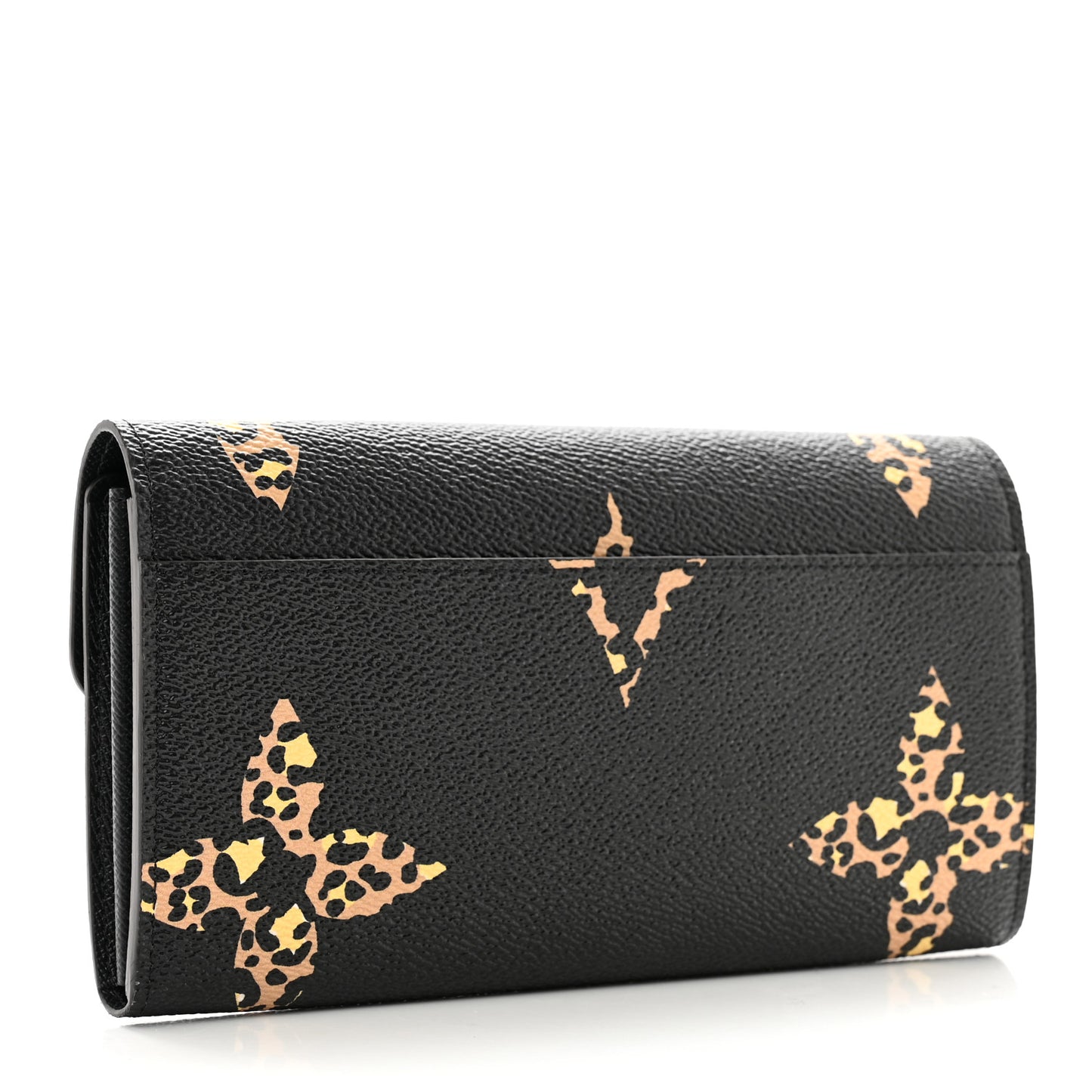 Monogram Giant Jungle Sarah Wallet Black