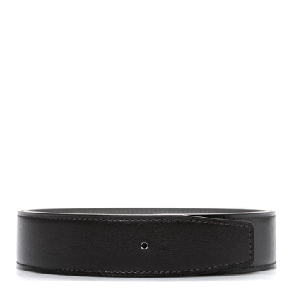 Hermes Box Togo 32mm Mors Belt 80 32 Ebene Etain 1 of 5