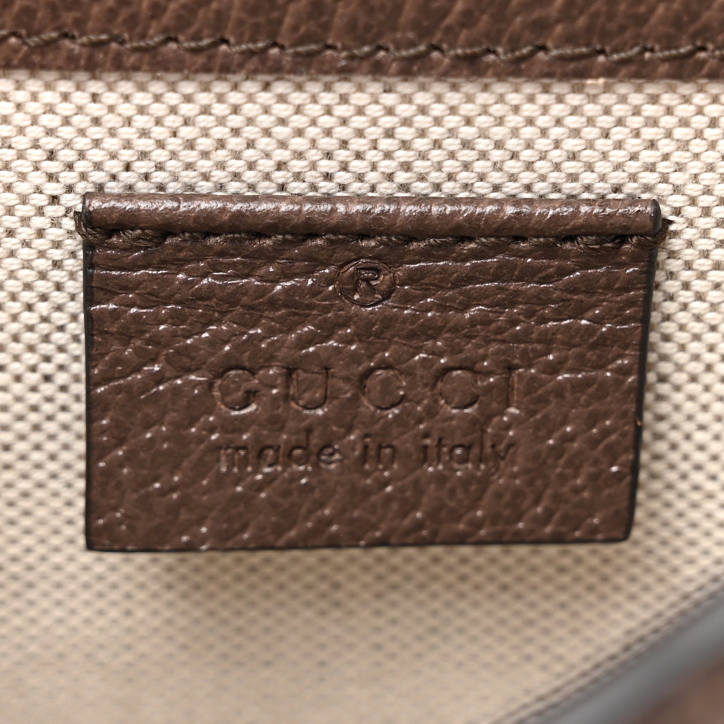Monogram Jumbo GG Textured Dollar Calfskin Mini Horsebit 1955 Crossbody Bag Camel Ebony New Acero