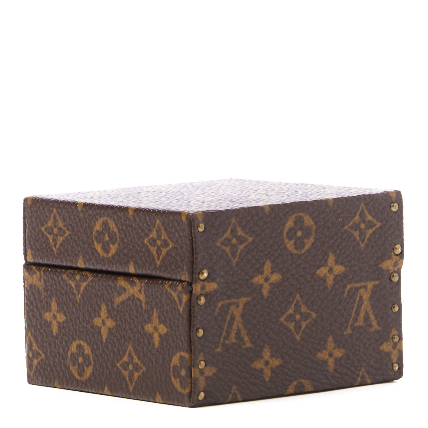 Louis Vuitton Monogram Ring Box Mini Trunk Case 2 of 8