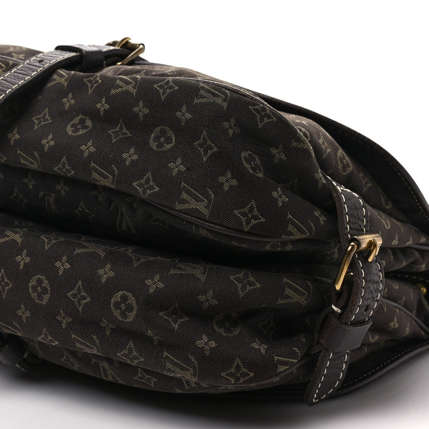 Louis Vuitton Monogram Mini Lin Saumur Ebene 8 of 12