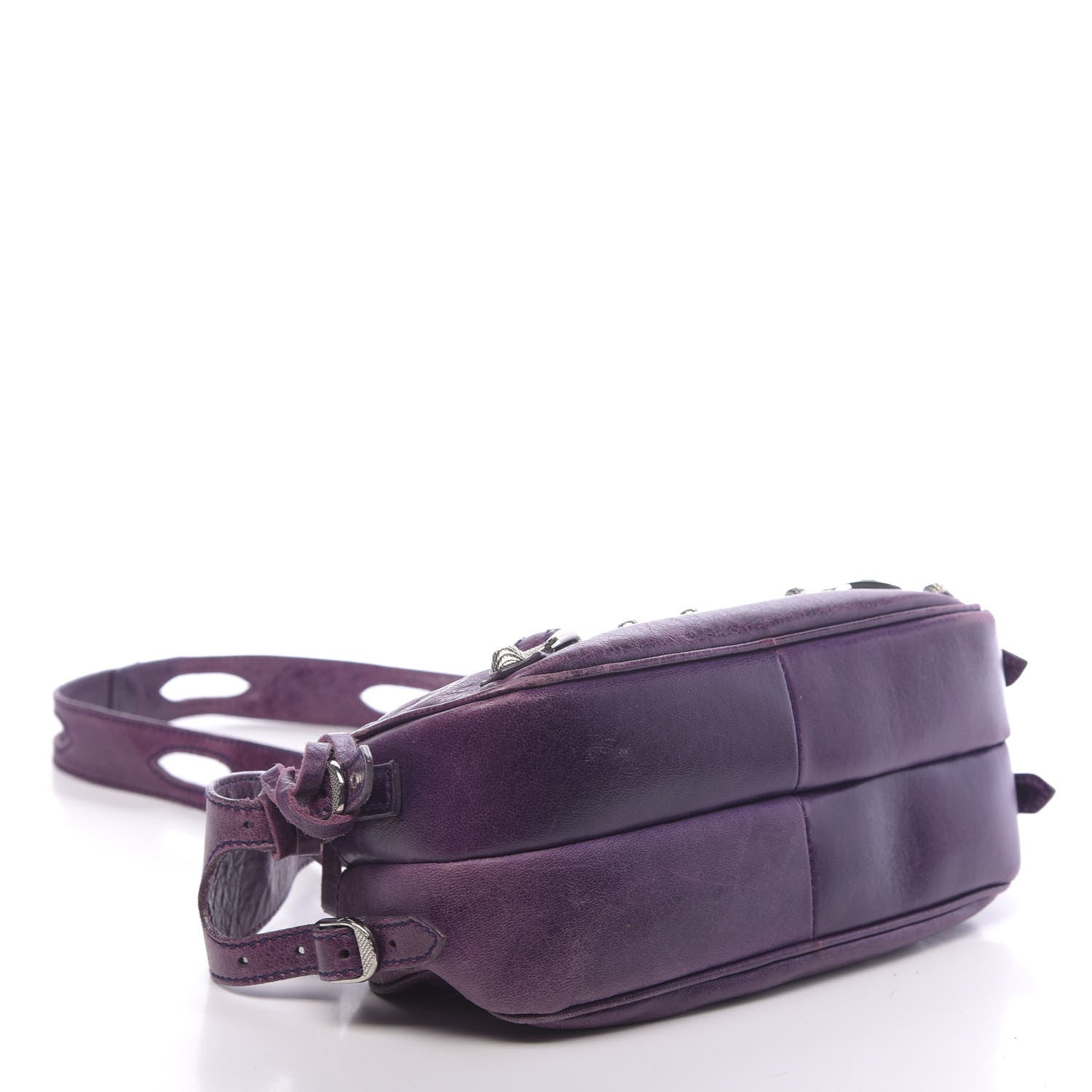 Balenciaga Agneau Giant 12 Silver Hardware Chic Bag Sapphire 4 of 14