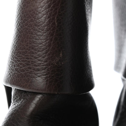 Chanel Calfskin Knee High Boots 39 Brown 9 of 11