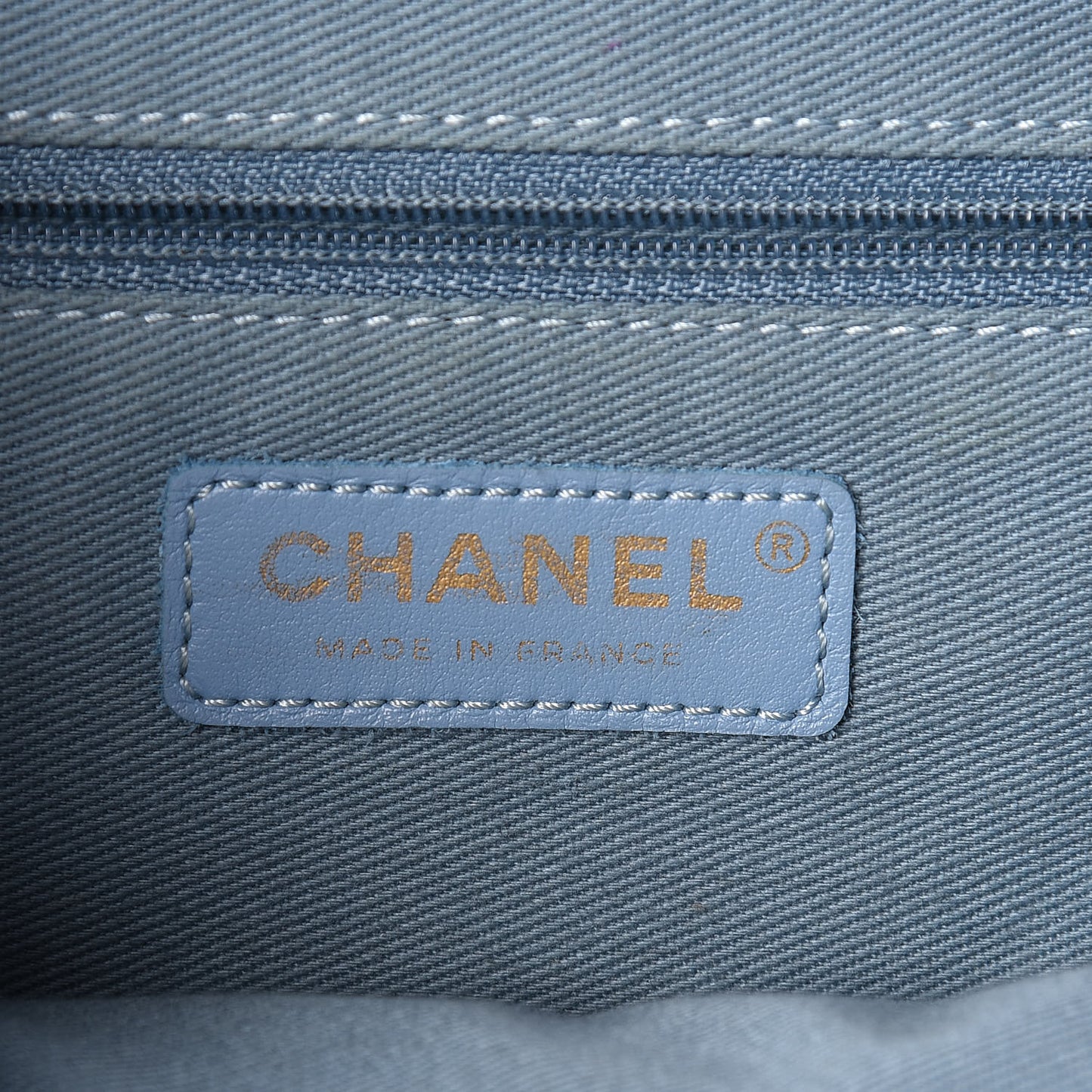 Caviar Quilted Business Affinity Backpack Light Blue