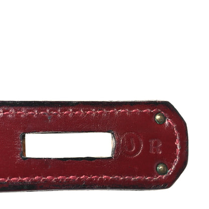 Hermes Box Kelly Sellier 28 Rouge H 7 of 15