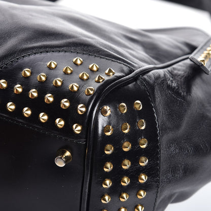 Burberry Lambskin Bridle Studs Small Canterbury Tote Black 14 of 14