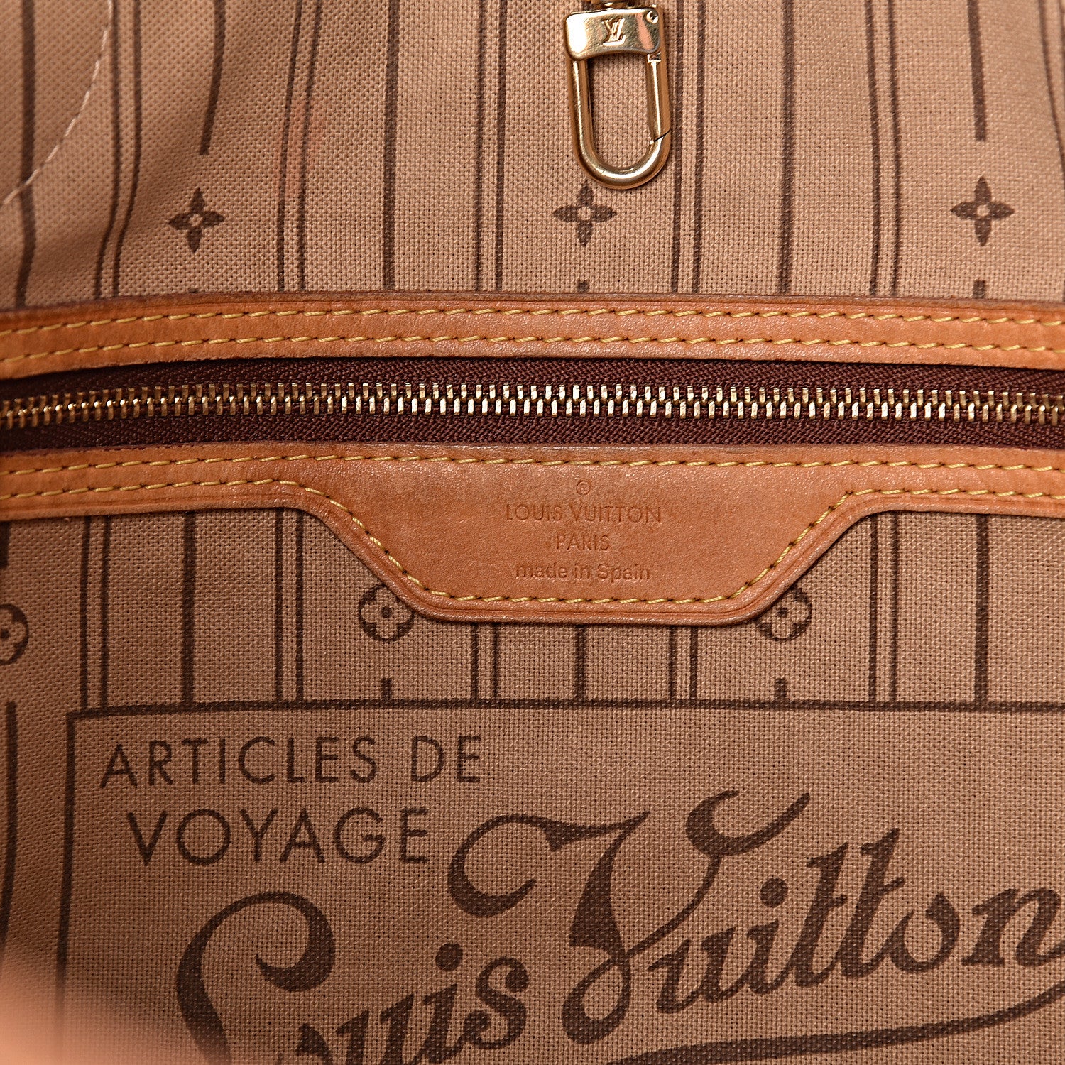 Louis Vuitton Monogram Neverfull MM 6 of 15