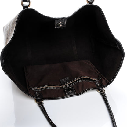 Gucci Crystal Monogram Large Joy Tote Beige Ebony Testa di Moro 5 of 10