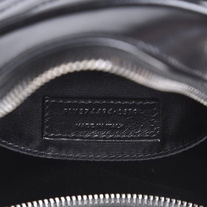 Saint Laurent Calfskin Matelasse Monogram Lou Camera Bag Black 8 of 9
