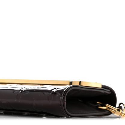 Louis Vuitton Vernis Rossmore MM Amarante 9 of 12