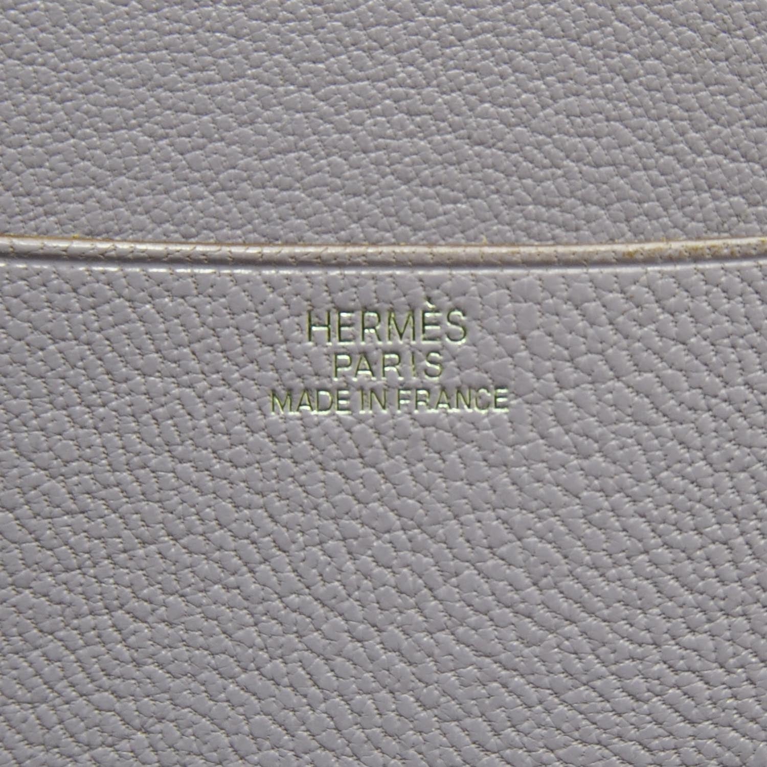 Hermes Chevre Mysore Globe Trotter Agenda Cover Lilac 7 of 9