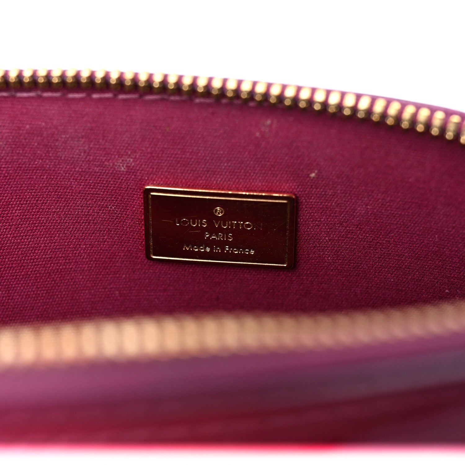 Louis Vuitton Vernis Degrade Alma BB Magenta 5 of 9