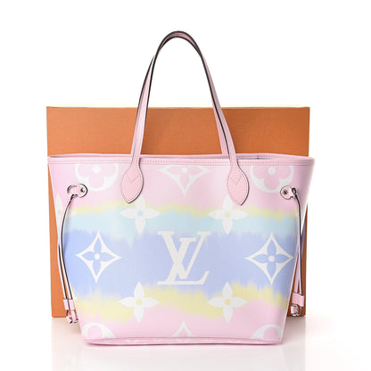 Louis Vuitton Monogram Escale Neverfull MM Pastel 10 of 10
