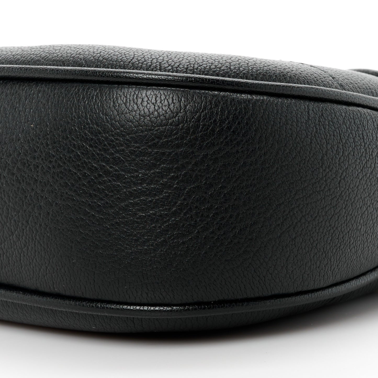 Goatskin Small Aphrodite Shoulder Bag Black