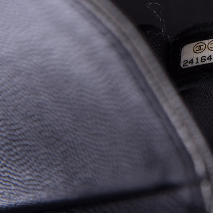 Chanel Caviar Quilted Medium Boy Flap So Black 10 of 12