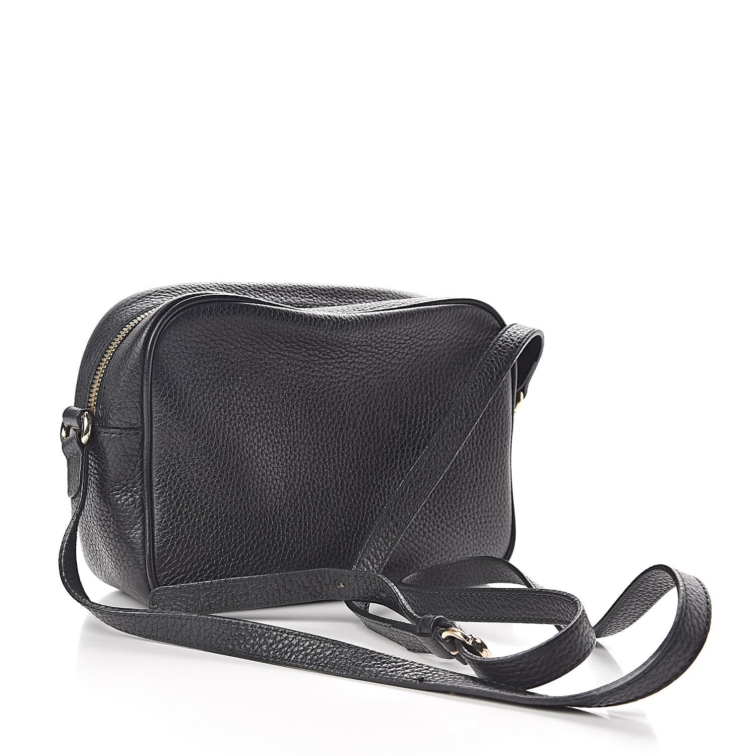 Gucci Pebbled Calfskin Small Soho Disco Bag Black 3 of 10