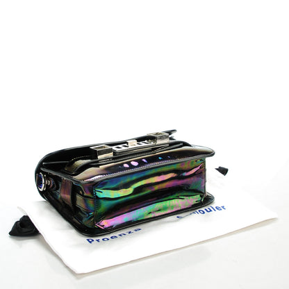 Proenza Schouler Holographic Patent Mini PS11 Classic Shoulder Bag Oil Slick 4 of 6
