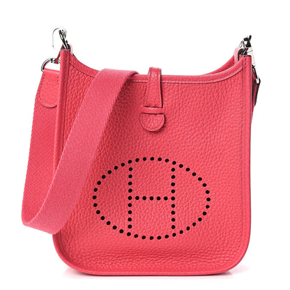 Hermes Taurillon Clemence Evelyne TPM Rose Extreme 1 of 11
