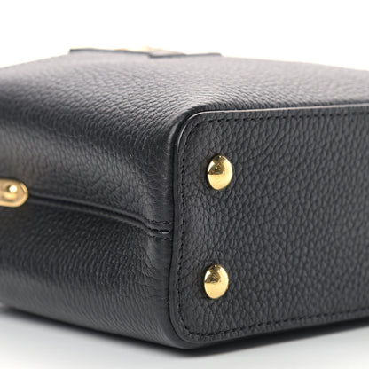Louis Vuitton Taurillon Mini Capucines Black 6 of 7
