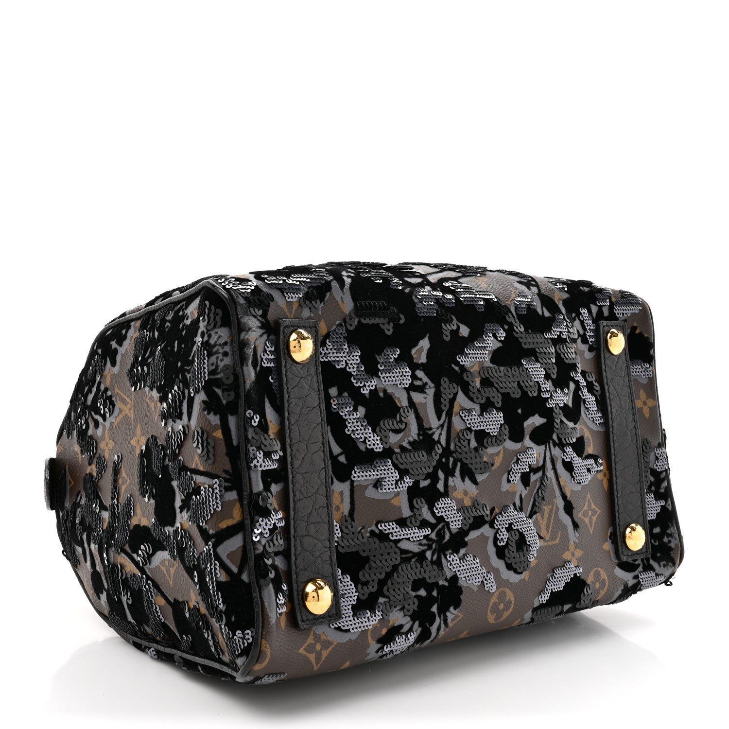Louis Vuitton Monogram Fleur De Jais Sequins Speedy 30 4 of 11