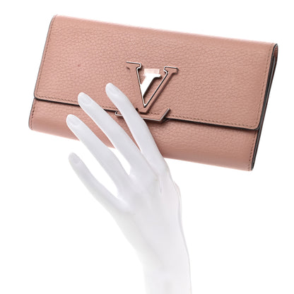 Louis Vuitton Taurillon Capucines Wallet Magnolia 2 of 18