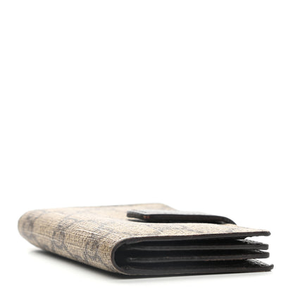 Gucci Monogram GG Plus Avel Card Holder Wallet Beige Ebony Cocoa 4 of 14