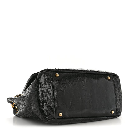 Chanel Patent Puzzle Accordion Flap Bag Black 4 of 12