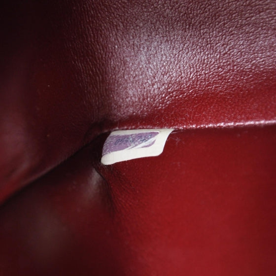 Lambskin Quilted Small Double Flap Red