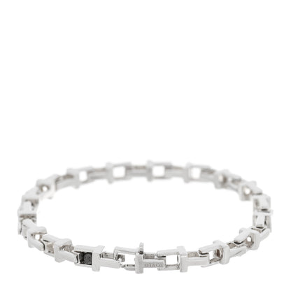 Tiffany Sterling Silver Narrow T Chain Bracelet 2 of 5