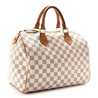 Louis Vuitton Damier Azur Speedy 30 3 of 12