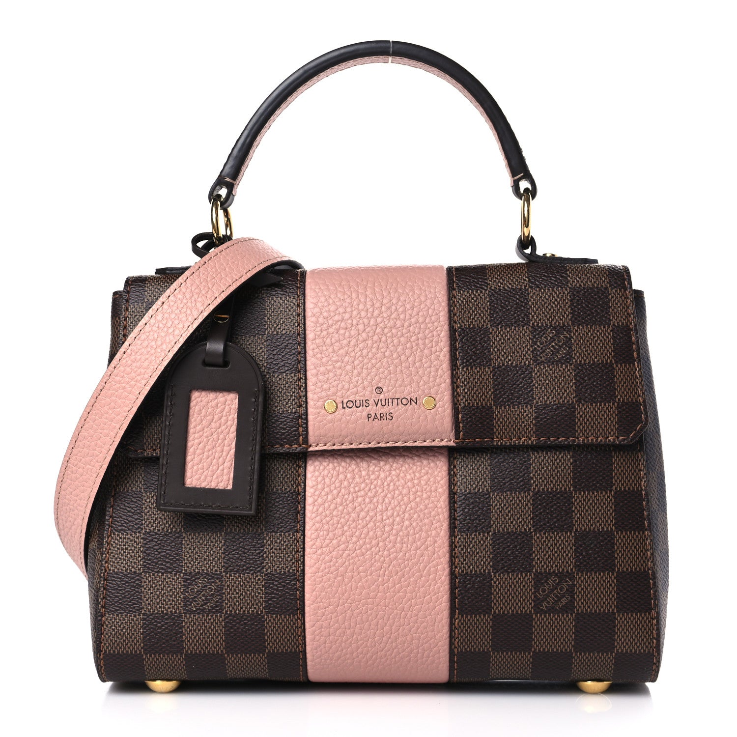 Louis Vuitton Damier Ebene Bond Street BB Magnolia 1 of 8