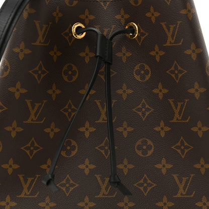 Louis Vuitton Monogram Neonoe MM Black 7 of 9