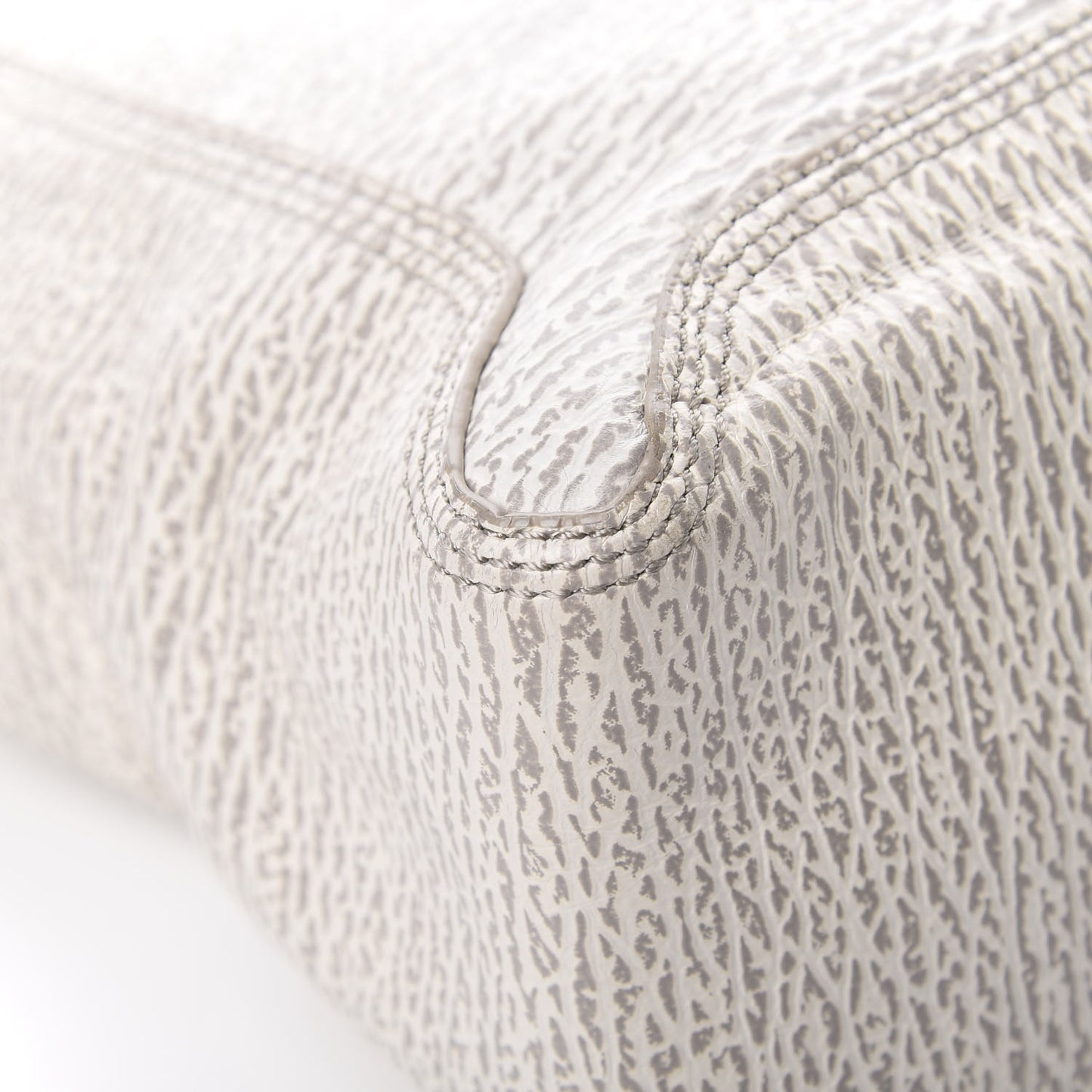 3.1 Textured Calfskin Medium Pashli Satchel Ivory Dove