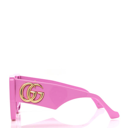 Gucci Acetate Square Frame Sunglasses GG0956S Pink 3 of 7