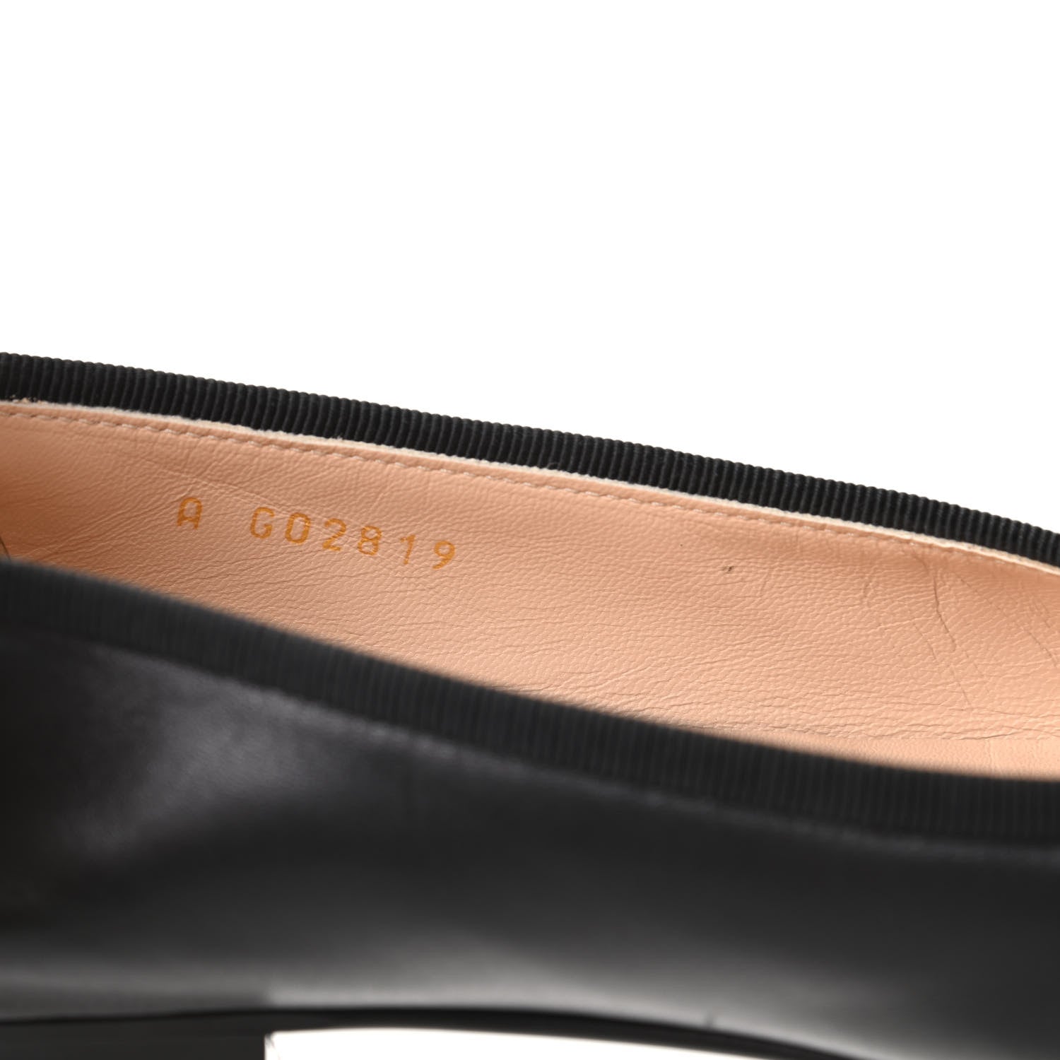 Chanel Lambskin CC Cap Toe Ballerina Flats 37.5 Black Beige 8 of 12