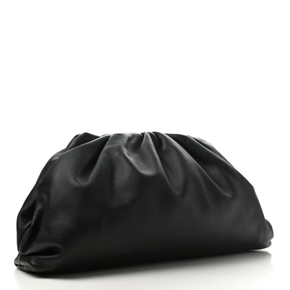 Bottega Veneta Smooth Butter Calf The Pouch Oversized Clutch Black 3 of 10