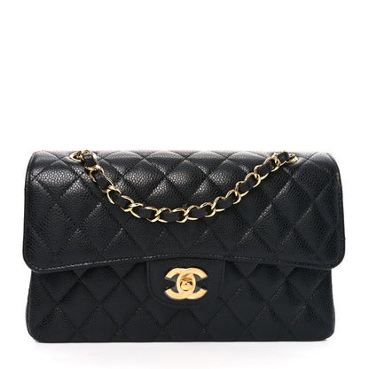 Chanel Caviar Quilted Small Double Flap Black 1 of 11