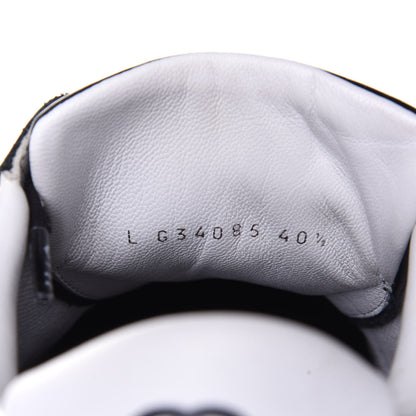 Chanel Calfskin CC Womens Sneakers 40.5 Black 10 of 11