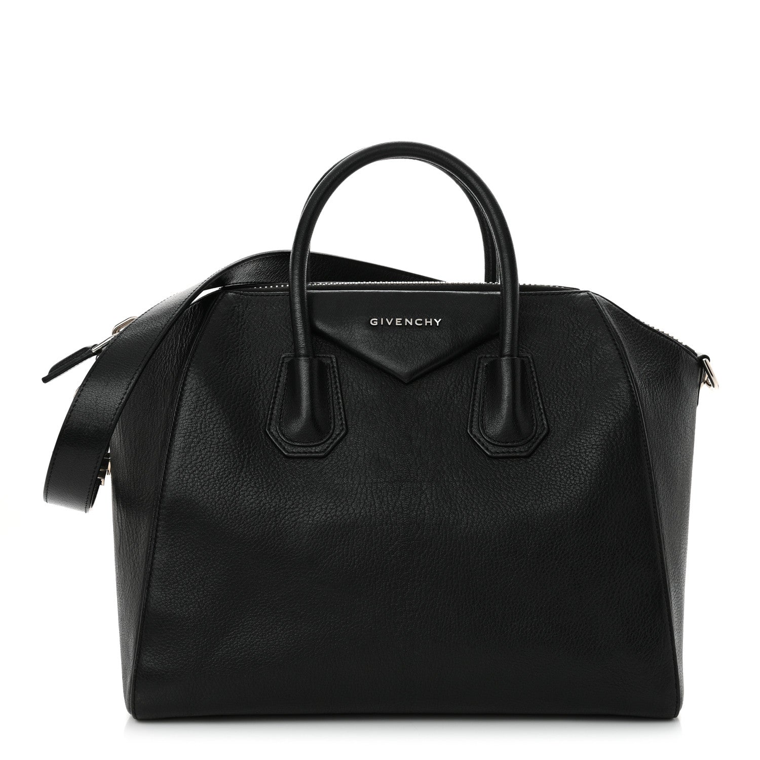 Givenchy Sugar Goatskin Medium Antigona Black 1 of 13