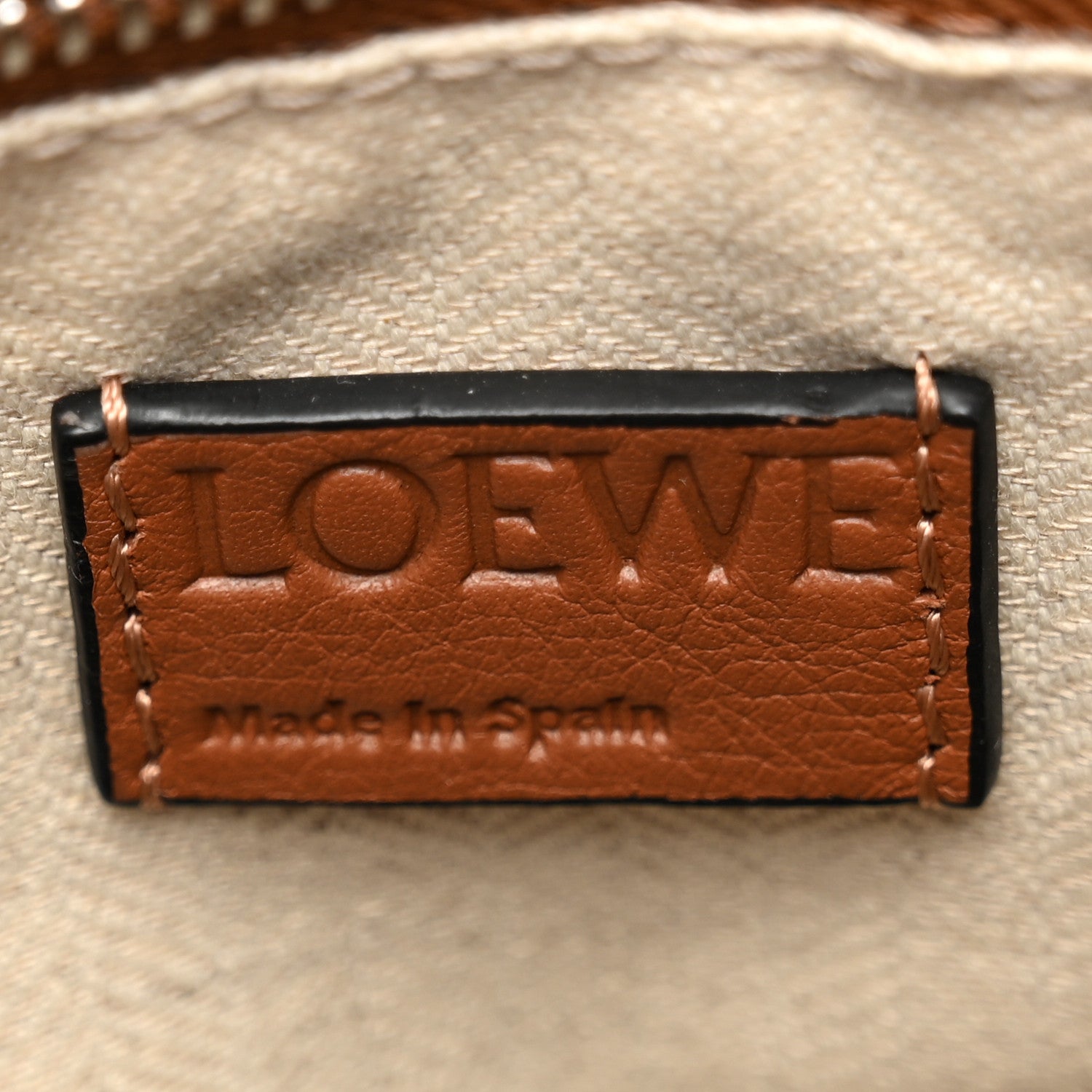 Loewe Calfskin Small Puzzle Bag Tan 6 of 10