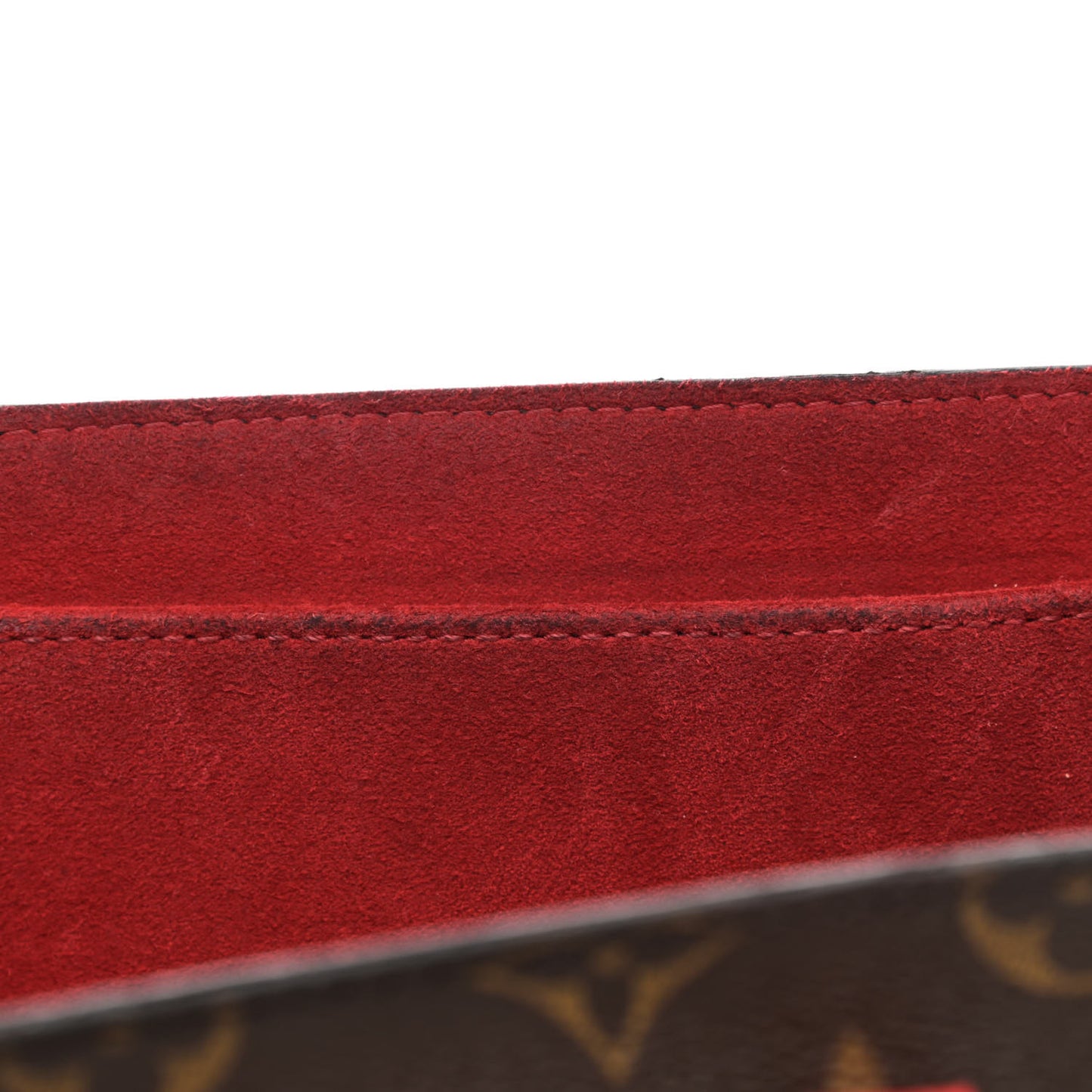 Monogram Flower Tote Coquelicot
