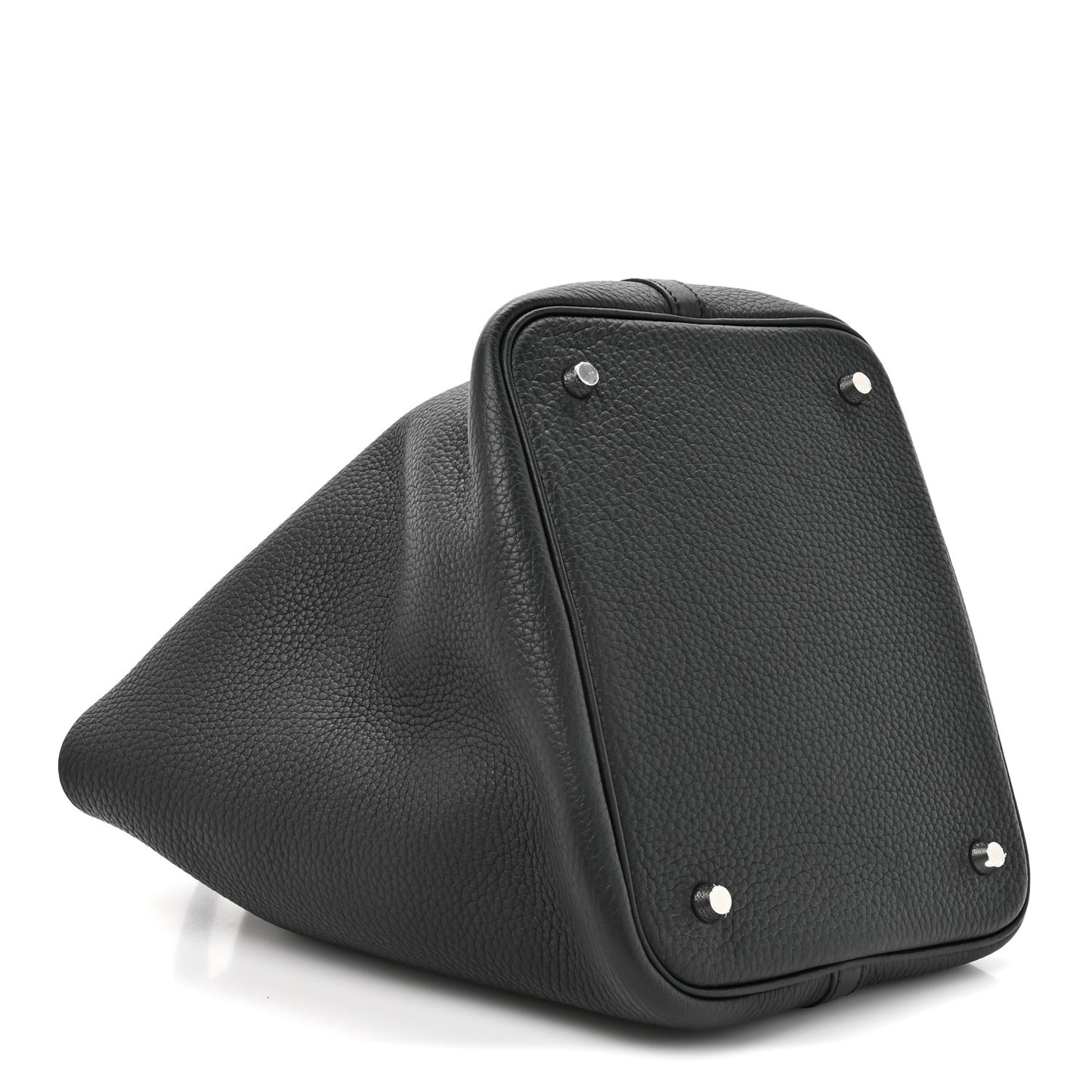 Taurillon Clemence Picotin Lock 22 MM Black Black
