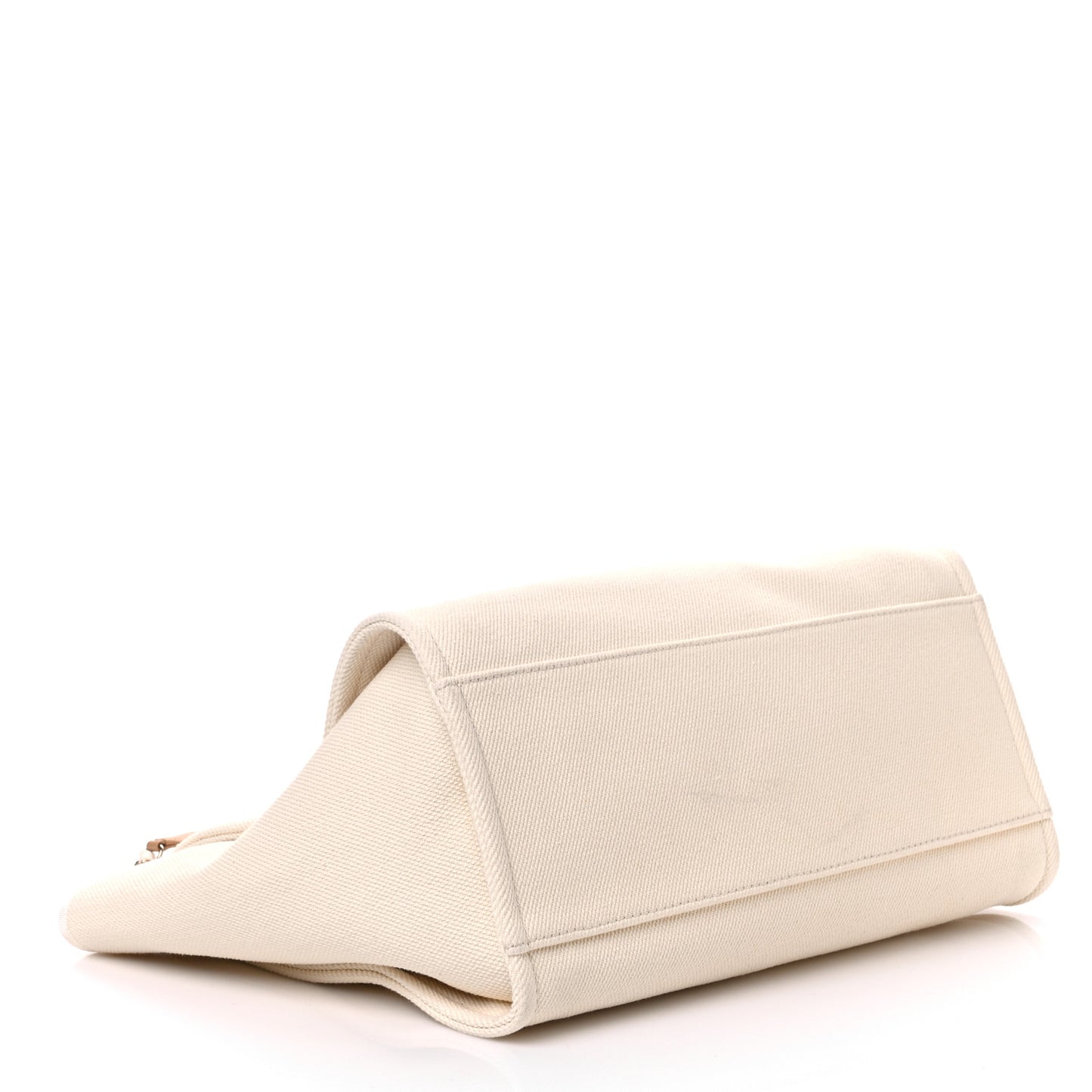 Canvas Pearl Medium Deauville Tote Ecru Beige
