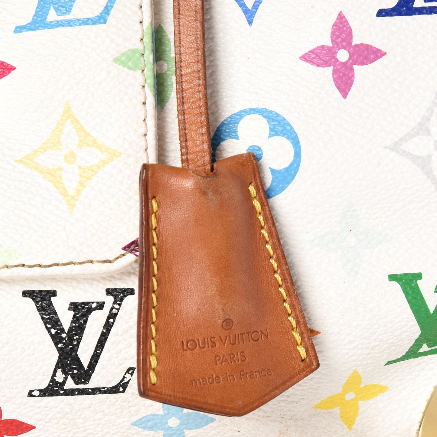 Monogram Multicolor Speedy 30 White