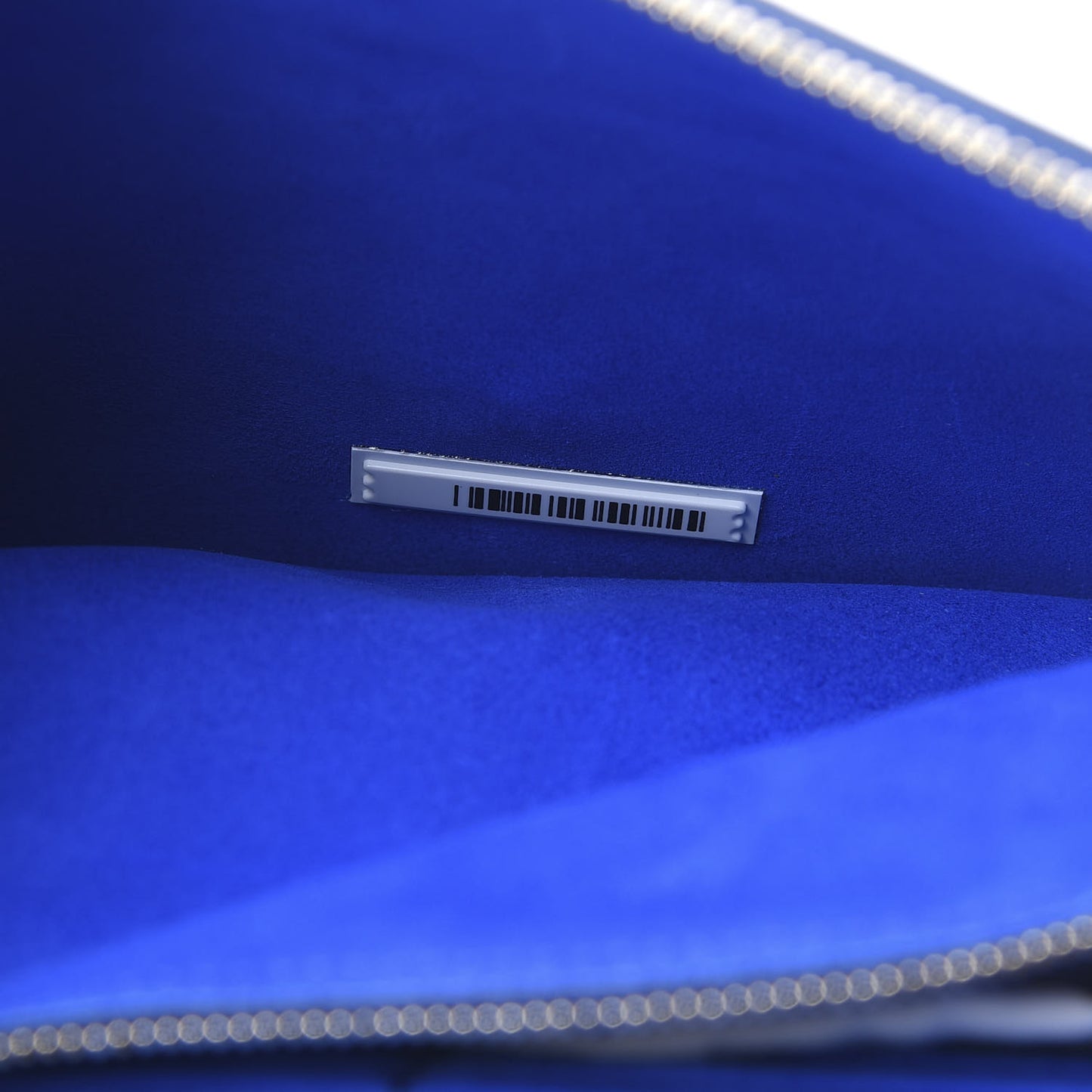 Calfskin Envelope Flat Clutch Blue