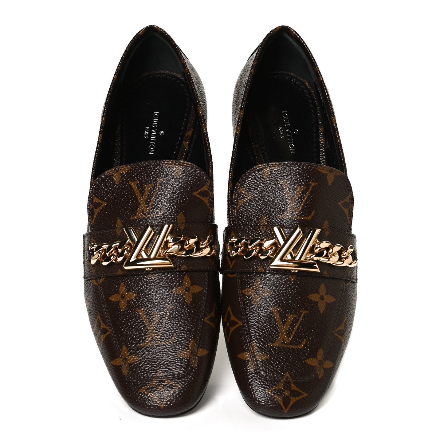 Monogram Upper Case Flat Loafer 38