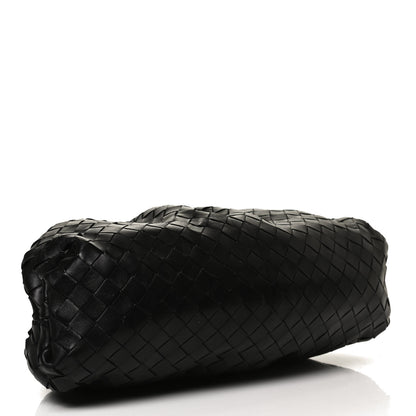 Bottega Veneta Nappa Maxi Intreccio The Pouch Oversized Clutch Black 4 of 11
