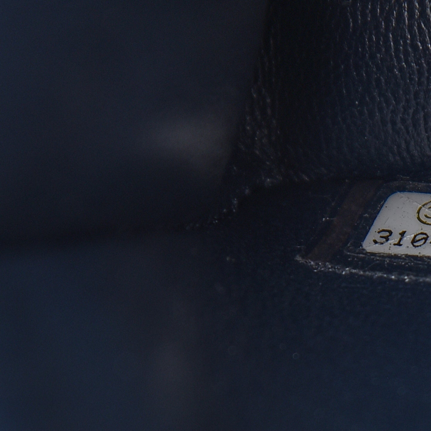 Caviar Quilted Mini Sweet Classic Flap Navy Blue