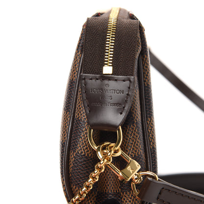 Louis Vuitton Damier Ebene Eva Clutch 7 of 9